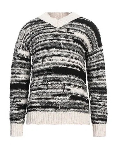 Isabel Benenato Man Turtleneck Black Size M Cotton