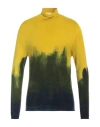 Isabel Benenato Man Turtleneck Yellow Size S Virgin Wool