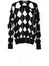 Isabel Benenato Open-knit Sweater In Black