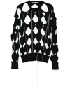 Isabel Benenato Open-knit Sweater In Black