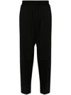 Isabel Benenato Straight-leg Tailored Trousers In Black