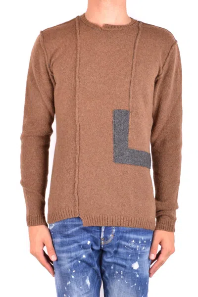 Isabel Benenato Sweater Camel In Brown