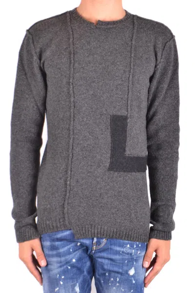 Isabel Benenato Sweater Grey In Gray