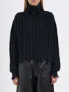 Isabel Benenato Sweater  Woman Color Black In Black