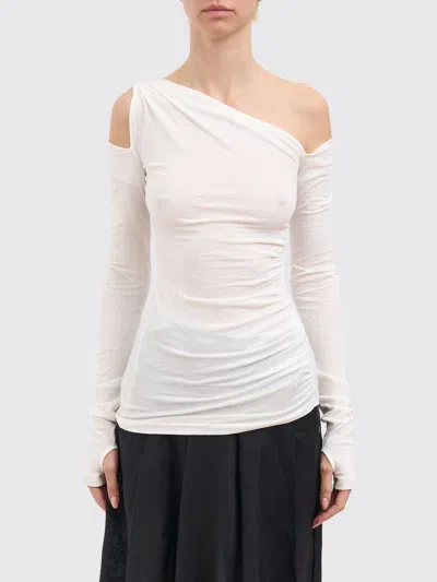 Isabel Benenato Sweater  Woman Color White In Pink