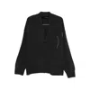 Isabel Benenato Button-fastening Cardigan In Gray