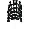 Isabel Benenato Open-knit Sweater In Black