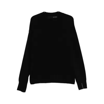 Isabel Benenato Sweaters In Black