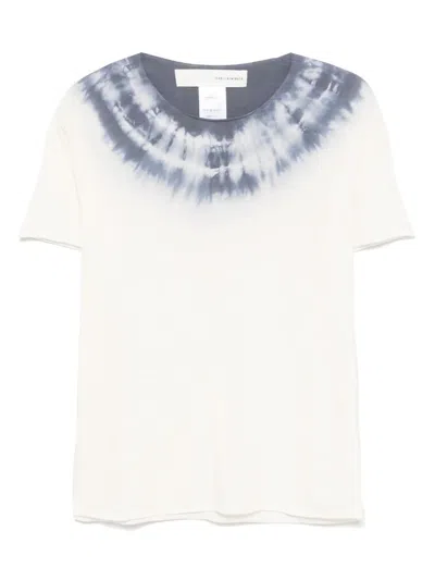 Isabel Benenato Tie-dye T-shirt In Neutrals