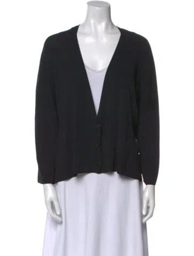 Pre-owned Isabel Benenato V-neck Sweater In Black