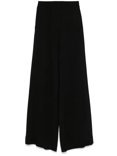 Isabel Benenato Wide Trousers In Black