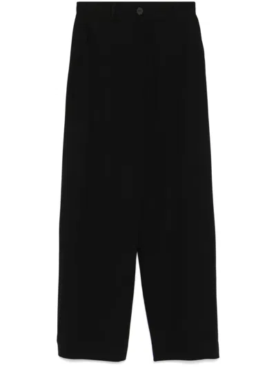 Isabel Benenato Wide Trousers In Black