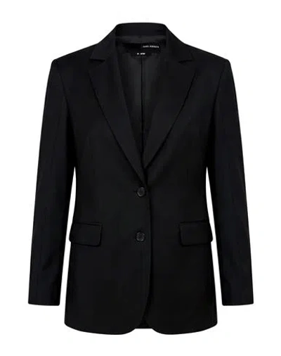 Isabel Benenato Woman Blazer Black Size 2 Virgin Wool