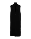Isabel Benenato Woman Cardigan Black Size 4 Mohair Wool, Wool, Polyamide, Elastane