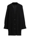 Isabel Benenato Woman Cardigan Black Size L Cashmere, Wool In Black