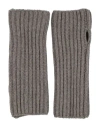 Isabel Benenato Woman Gloves Light Brown Size Onesize Cashmere, Wool In Sand