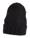Isabel Benenato Woman Hat Black Size Onesize Cashmere, Wool