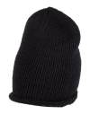 Isabel Benenato Woman Hat Black Size Onesize Virgin Wool