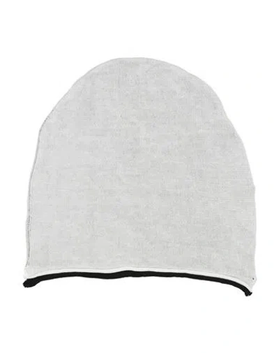 Isabel Benenato Woman Hat Off White Size Onesize Cotton