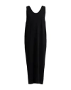 Isabel Benenato Woman Maxi Dress Black Size 4 Cashmere
