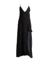 Isabel Benenato Woman Maxi Dress Black Size 6 Cupro