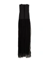 Isabel Benenato Woman Maxi Dress Black Size M Silk