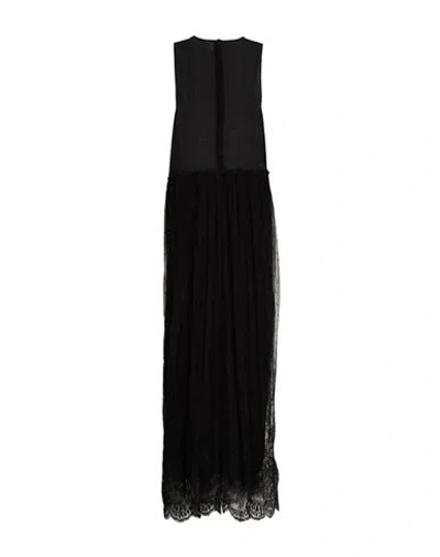 Isabel Benenato Woman Maxi Dress Black Size M Silk