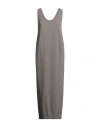 Isabel Benenato Woman Maxi Dress Taupe Size 4 Cashmere