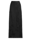 Isabel Benenato Woman Maxi Skirt Black Size 8 Cupro