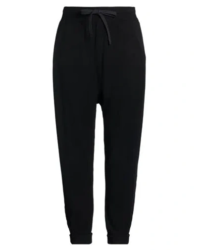 Isabel Benenato Woman Pants Black Size 10 Viscose, Polyester