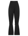 Isabel Benenato Woman Pants Black Size 4 Virgin Wool, Viscose In Black
