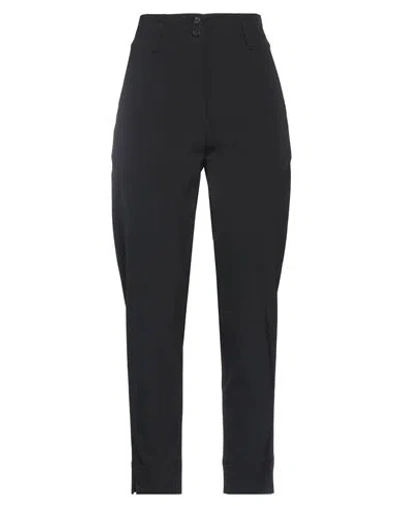 Isabel Benenato Woman Pants Black Size 6 Polyester, Elastane
