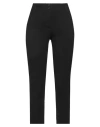 Isabel Benenato Woman Pants Black Size 4 Viscose, Elastane In Black