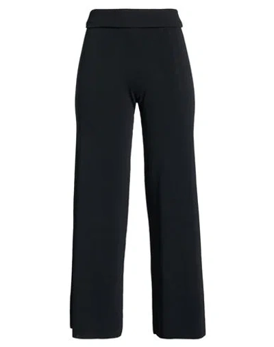 Isabel Benenato Woman Pants Black Size 6 Viscose, Polyester
