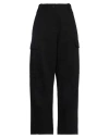 Isabel Benenato Woman Pants Black Size 10 Cotton, Polyamide