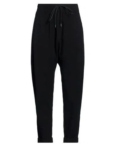 Isabel Benenato Woman Pants Black Size 8 Viscose, Polyester