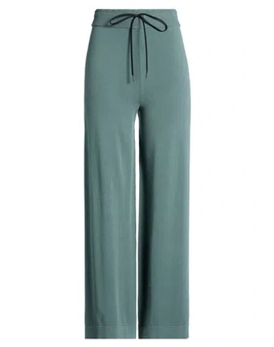 Isabel Benenato Woman Pants Deep Teal Size M Viscose, Polyester In Green