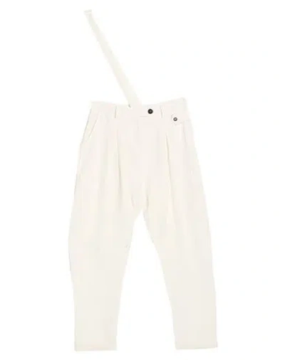 Isabel Benenato Woman Pants Ivory Size 6 Linen In White