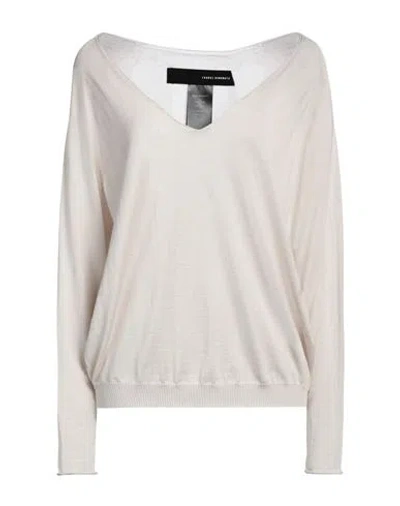 Isabel Benenato Woman Sweater Beige Size 4 Cashmere, Silk In Neutral