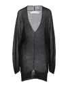 Isabel Benenato Woman Sweater Black Size M Linen