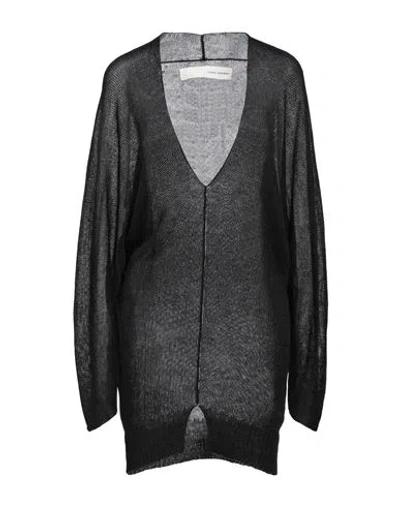 Isabel Benenato Woman Sweater Black Size M Linen