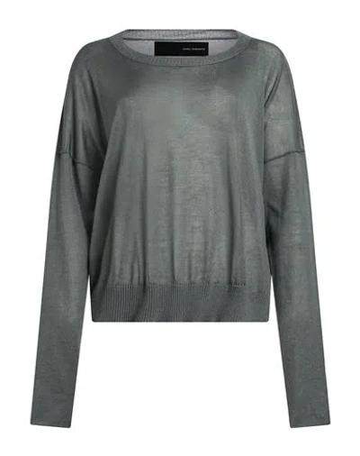 Isabel Benenato Woman Sweater Deep Teal Size Xs Cashmere, Silk In Gray