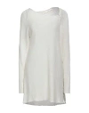 Isabel Benenato Woman Sweater Ivory Size 2 Linen In White
