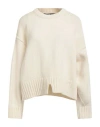 Isabel Benenato Woman Sweater Ivory Size M Cashmere, Wool