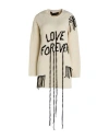 Isabel Benenato Woman Sweater Ivory Size S Cashmere, Wool
