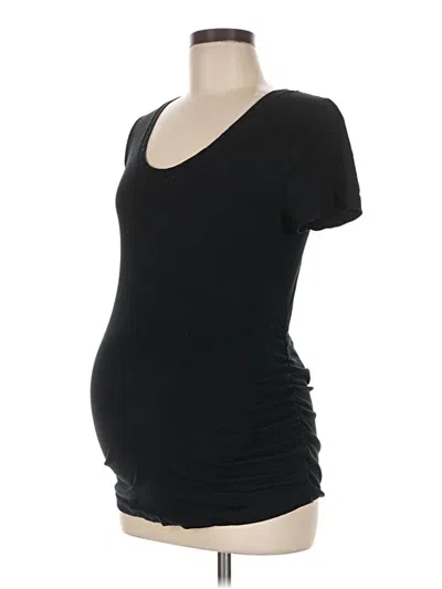 Pre-owned Isabel By Ingrid + Isabel Short Sleeve T-shirt In Black
