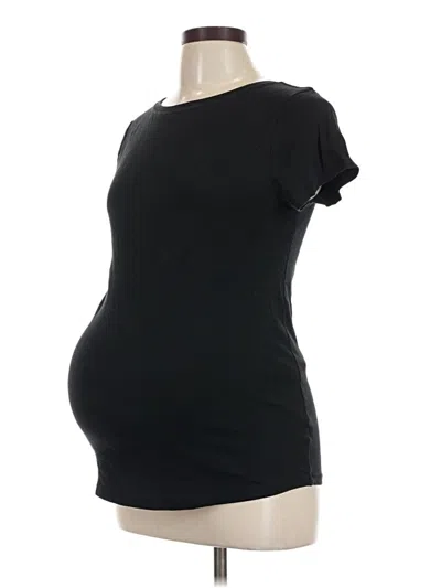 Pre-owned Isabel By Ingrid + Isabel Short Sleeve T-shirt In Black
