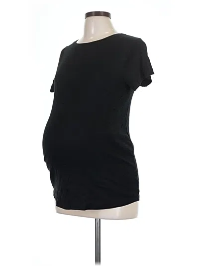 Pre-owned Isabel By Ingrid + Isabel Short Sleeve T-shirt In Black