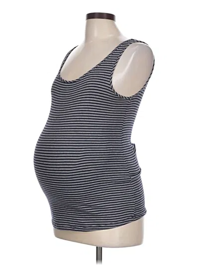 Pre-owned Isabel By Ingrid + Isabel Tank Top Black Strapless Neckline Tops