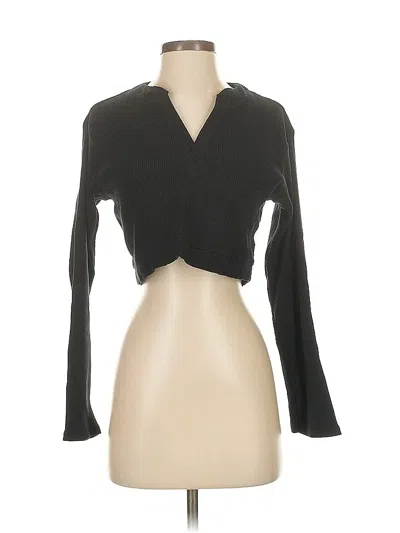 Pre-owned Isabel Cardigan Sweater In Black